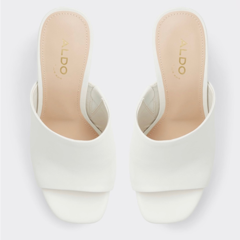 Platform, heeled mule